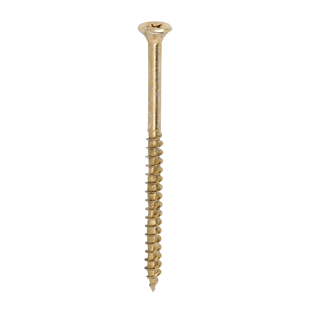 5.0 x 80 Velocity Premium Multi-Use Screws - PZ - Double Countersunk - Yellow