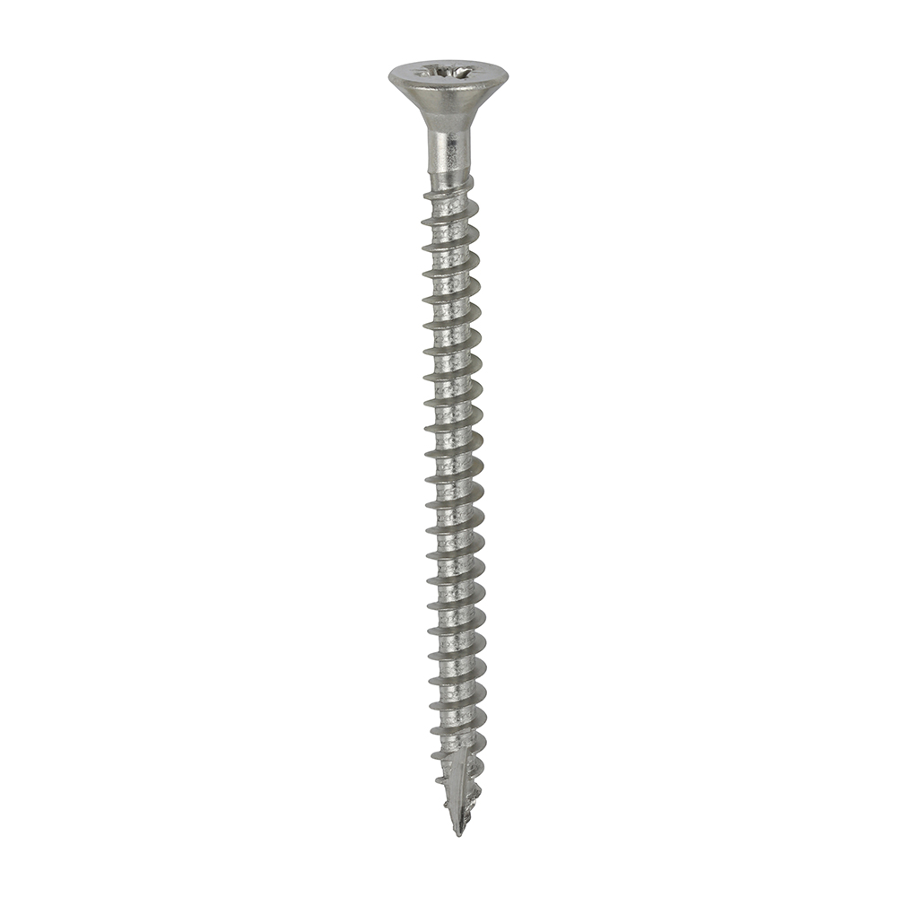 6.0 x 80 Classic Multi-Purpose Screws - PZ - Double Countersunk - A4 Stainless Steel