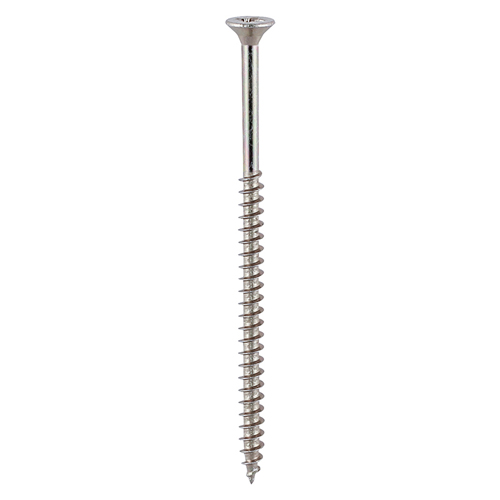 6.0 x 100 Solo Woodscrew PZ3 CSK - BZP