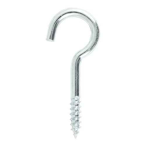 60mm Screw Hooks - BZP