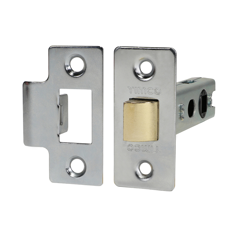 67mm Case / 45mm Backset Economy Tubular Latch - Nickel