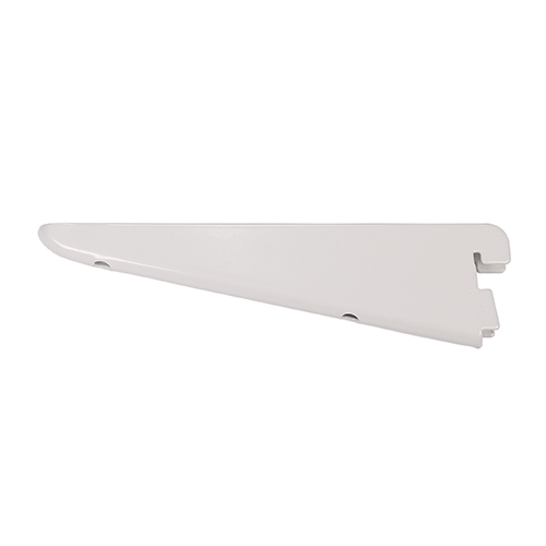 170mm Twin Slot Shelf Bracket White