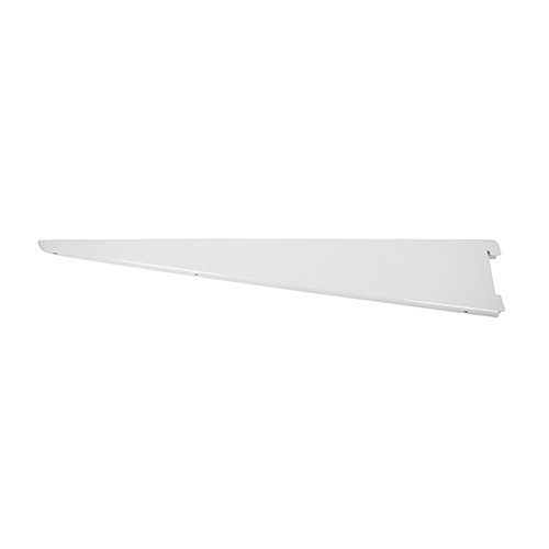 470mm Twin Slot Shelf Bracket White