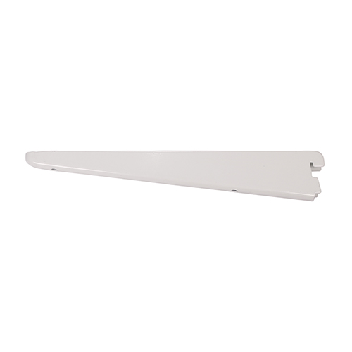 270mm Twin Slot Shelf Bracket White