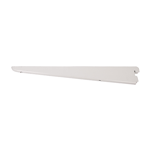 320mm Twin Slot Shelf Bracket White