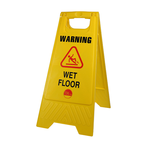 610 x 300 x 30 A-Frame Sign Wet Floor