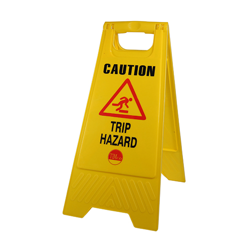 610 x 300 x 30 A-Frame Sign Trip Hazard