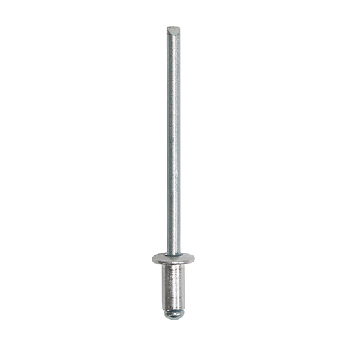 3.2 x 6 Rivets - Dome - Aluminium