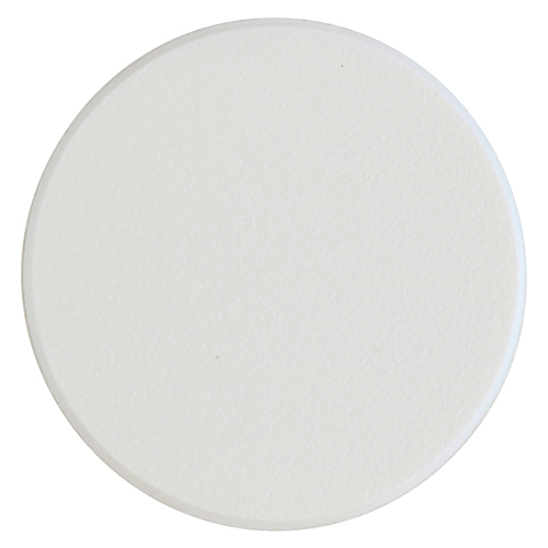 13mm Adhesive Caps White Matt Bulk