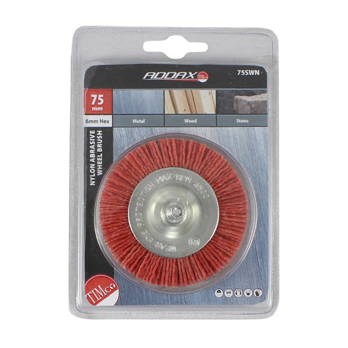 75mm Drill Nylon Wheel Brush