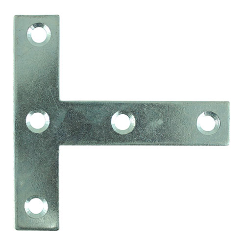 76 x 76 x 16 Tee Plate - BZP