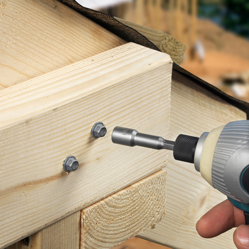 8.0 x 60 In-Dex HD Timber Screw HEX- SO