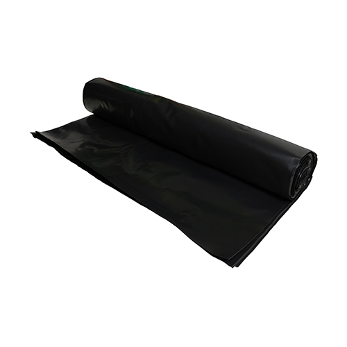 4m x 12.5m / 500 microns Damp Proof Membrane - Black