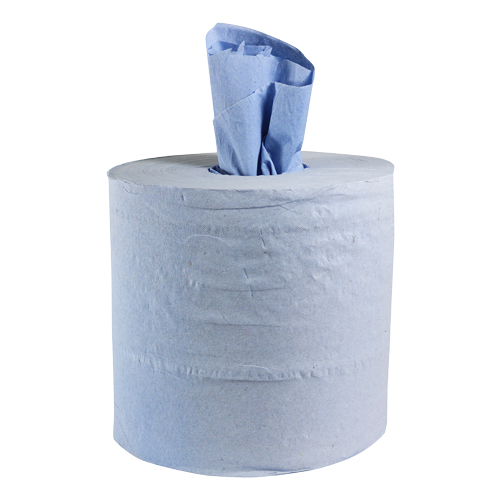 150m x 175mm Shield Centrefeed Rolls -Blue