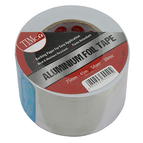 45m x 75mm Aluminium Foil Tape