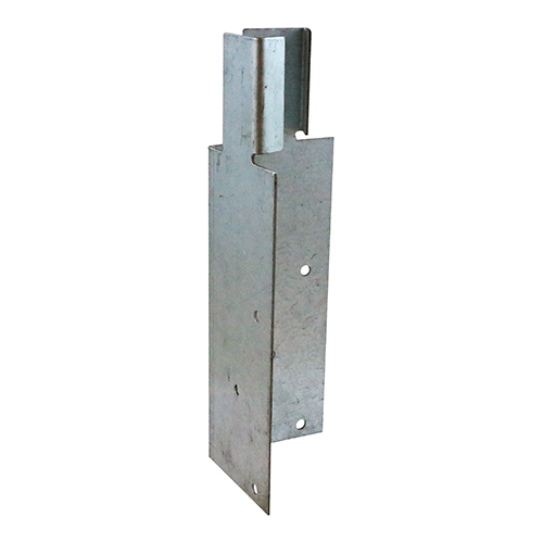 200 x 62 x 62 Arris Rail MorticeBracket Galv