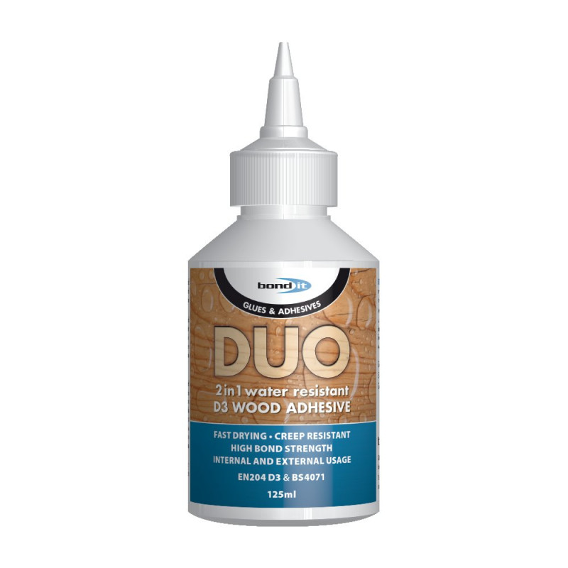 DUO 2 IN 1 WOOD GLUE 125ml