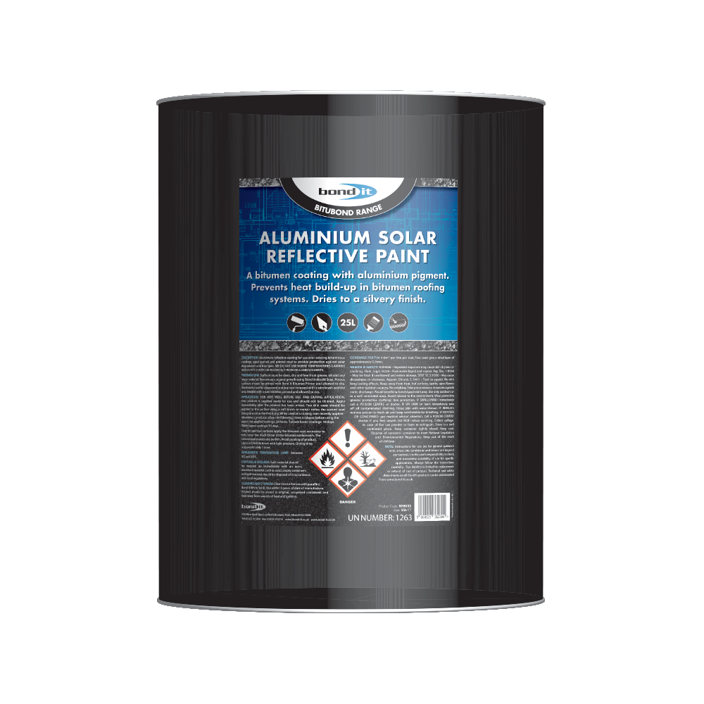 ALUMINIUM SOLAR REFLECTIVE PAINT 25L