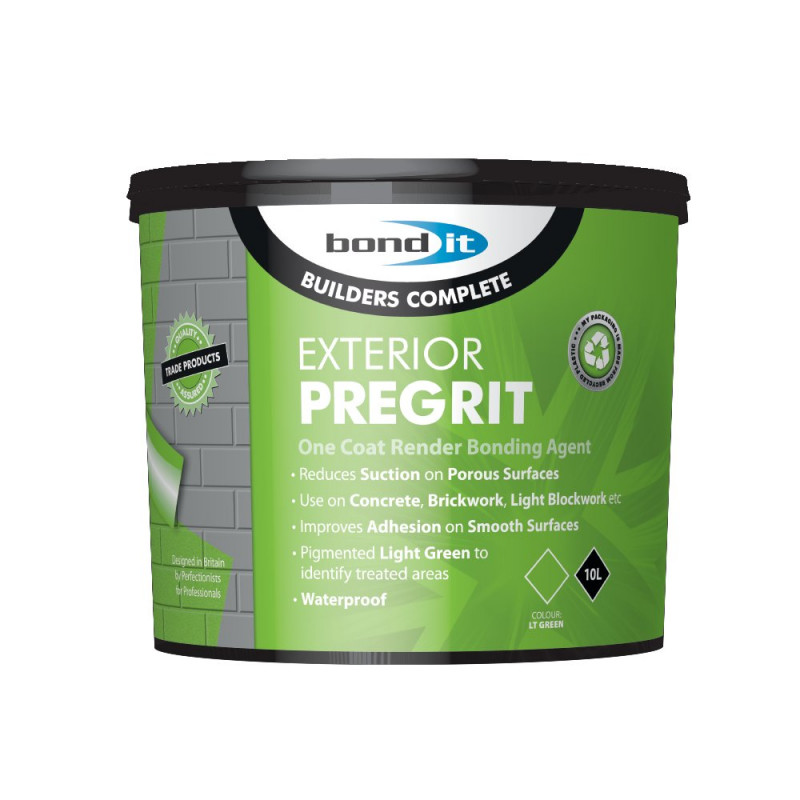 PLASTERERS EXTERIOR PRE GRIT 10LTR