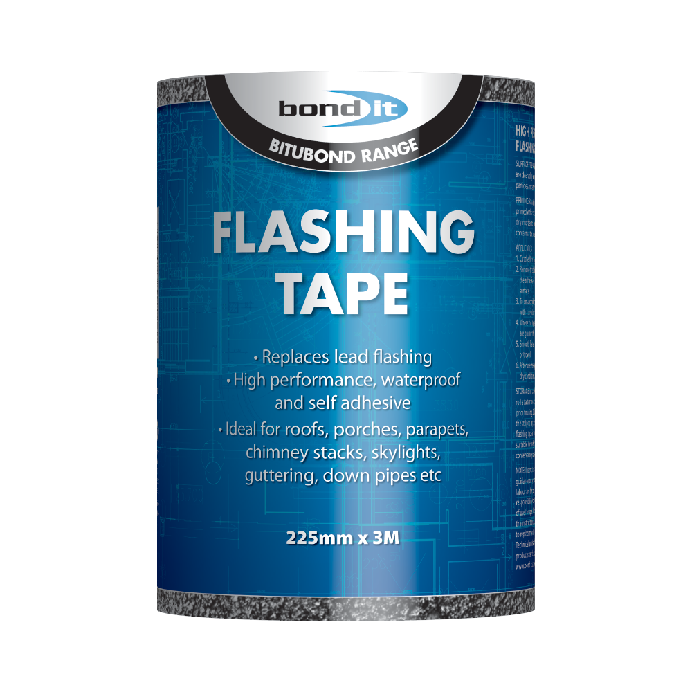 FLASH TAPE 225mm X 3M INCL TIN PRIMER