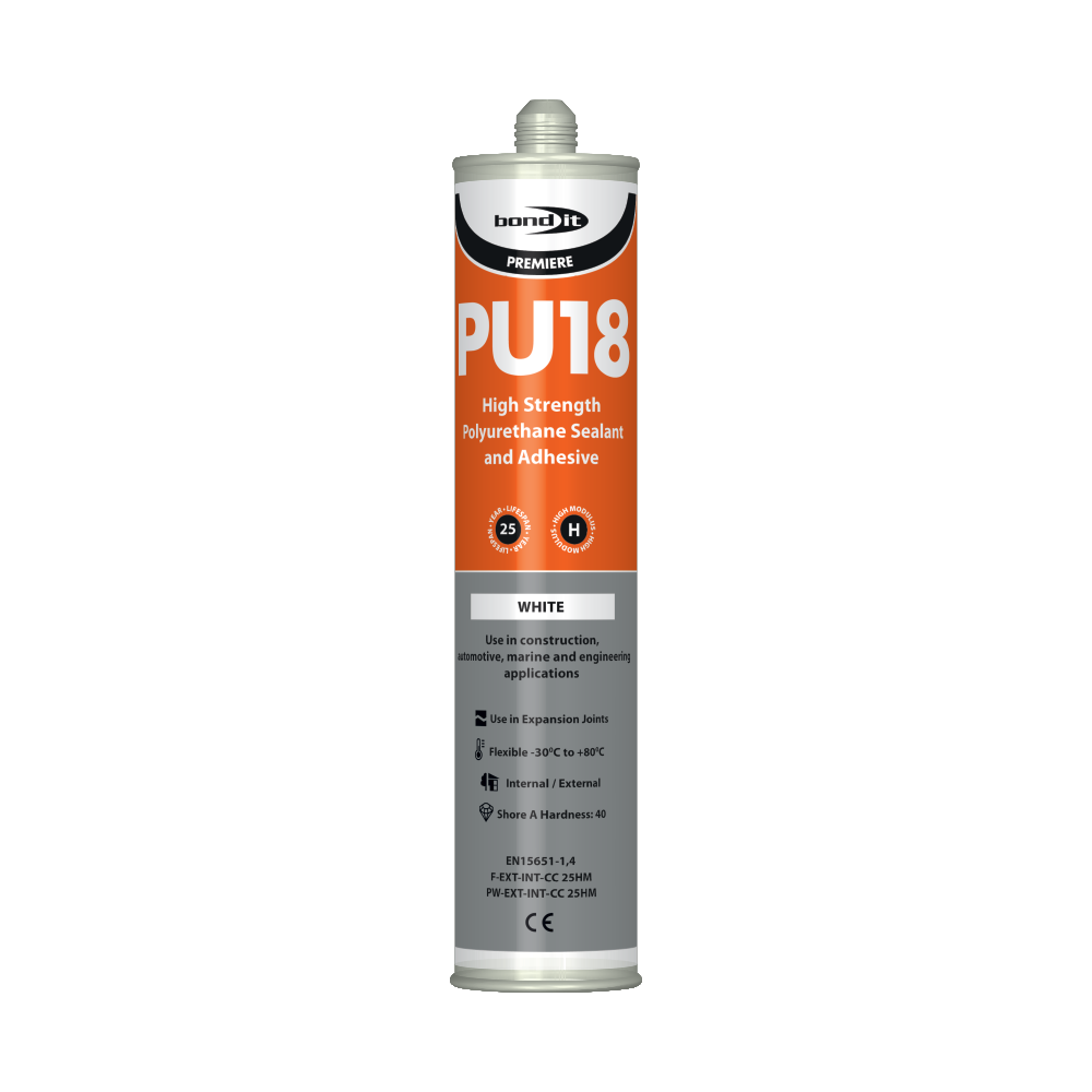 PU18 POLYURETHANE SEALANT WHITE EU3