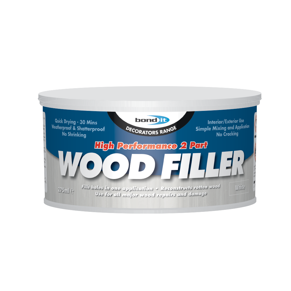 LQ 2 PART WOOD FILLER WHITE 275ML