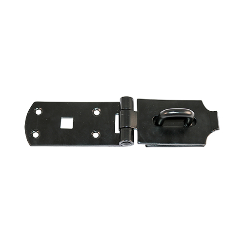 10 Heavy Secure Hasp-Staple BLK