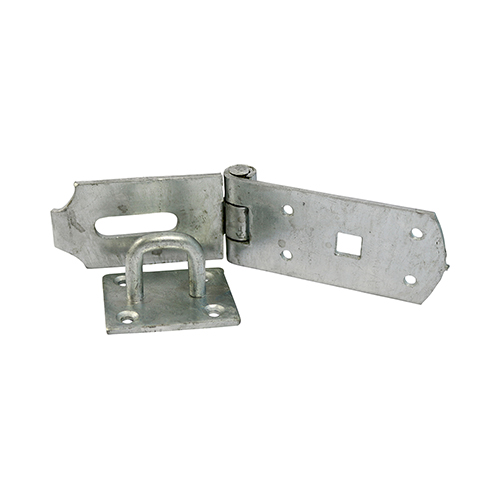 10 Heavy Secure Hasp-Staple HDG