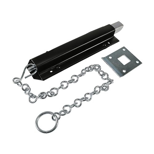 18 Spring Chain Bolt Black