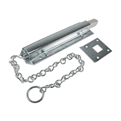 18 Spring Chain Bolt Zinc