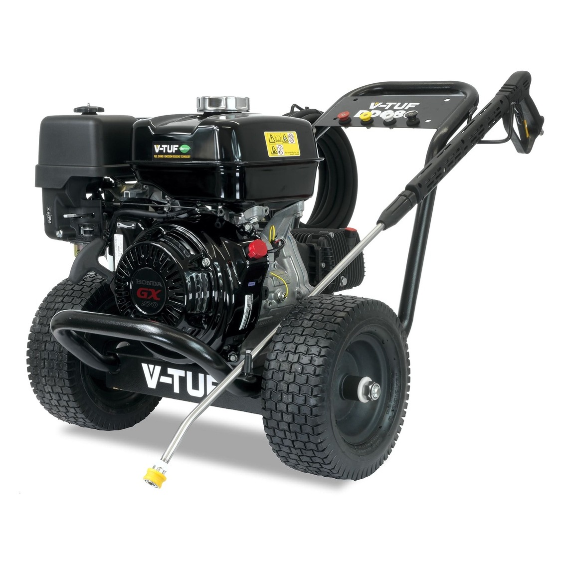 V-TUF DD080 Industrial 9HP Honda Driven Petrol Pressure Washer - 2900psi, 15L/min