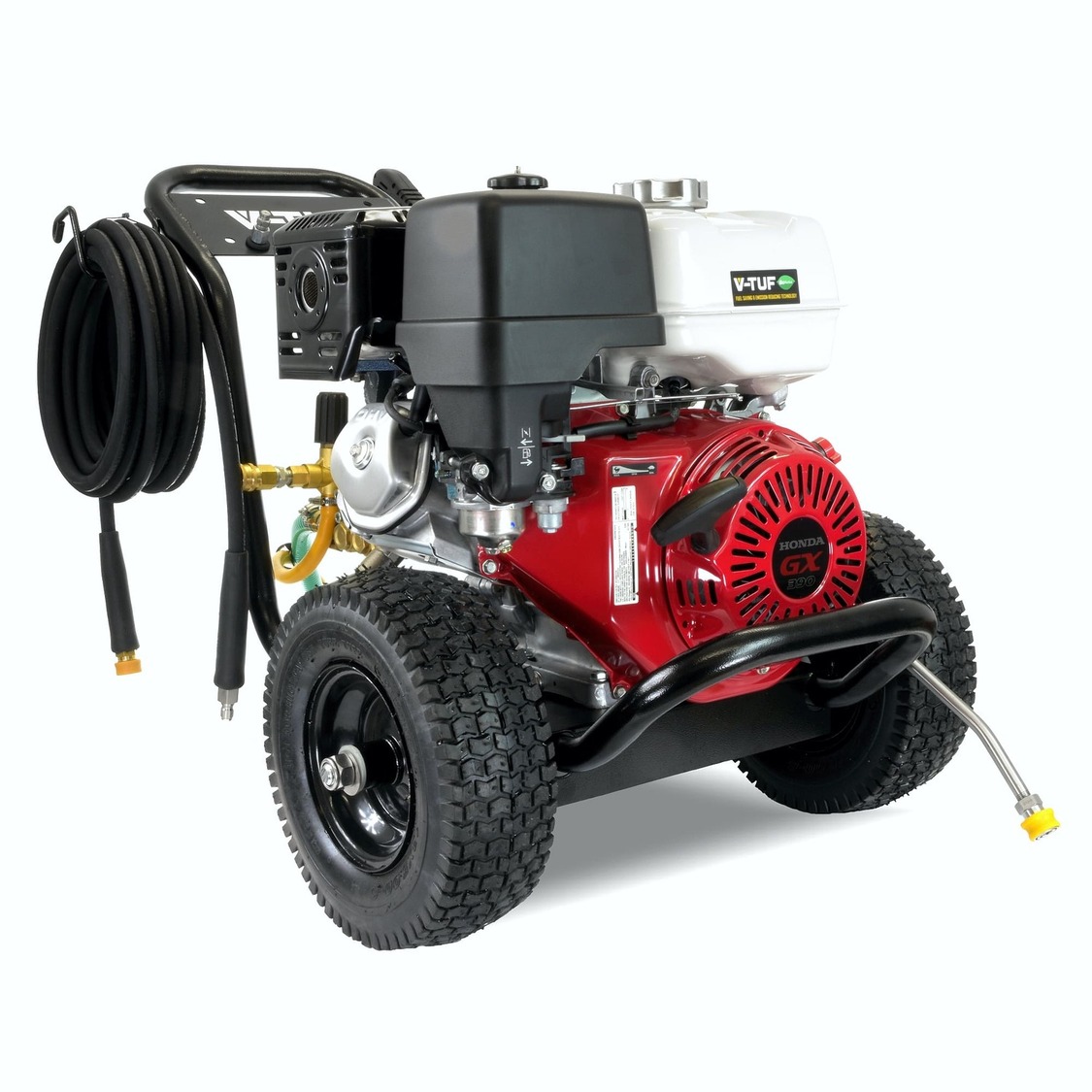 V-TUF DD130 Industrial 13HP Honda Driven Petrol Pressure Washer - 4350psi,300Bar (max), 15L/min