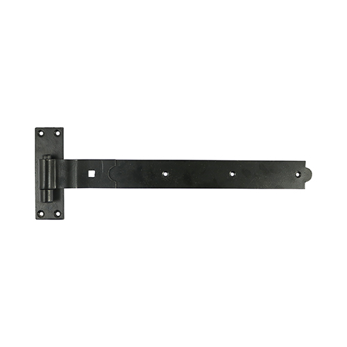 400mm Cranked Band Hook Plate Black
