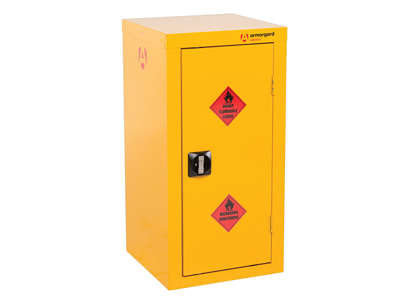 Safestor™ Hazardous Floor Cupboard 450 x 465 x 905 c/w 1 Shelf