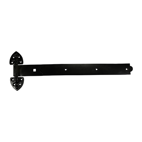 400mm Heavy ReversibleHinge Pair BLK