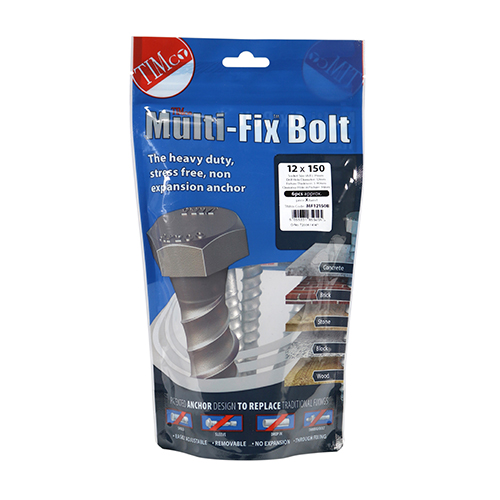 12.0 x 150 Multi-Fix Bolt Hex Head