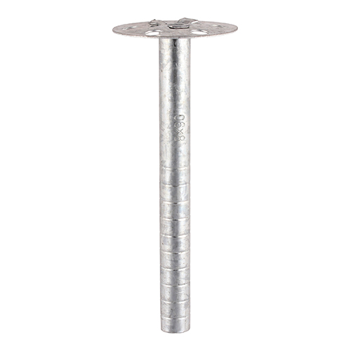 8.0 x 90 Metal Insulation Fixing - BZP