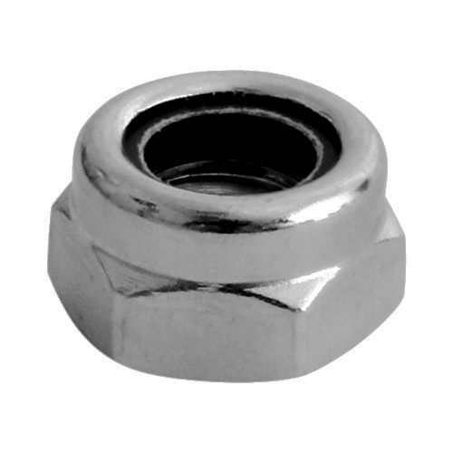 M10 T Nylon Nut DIN 985 - A2 SS