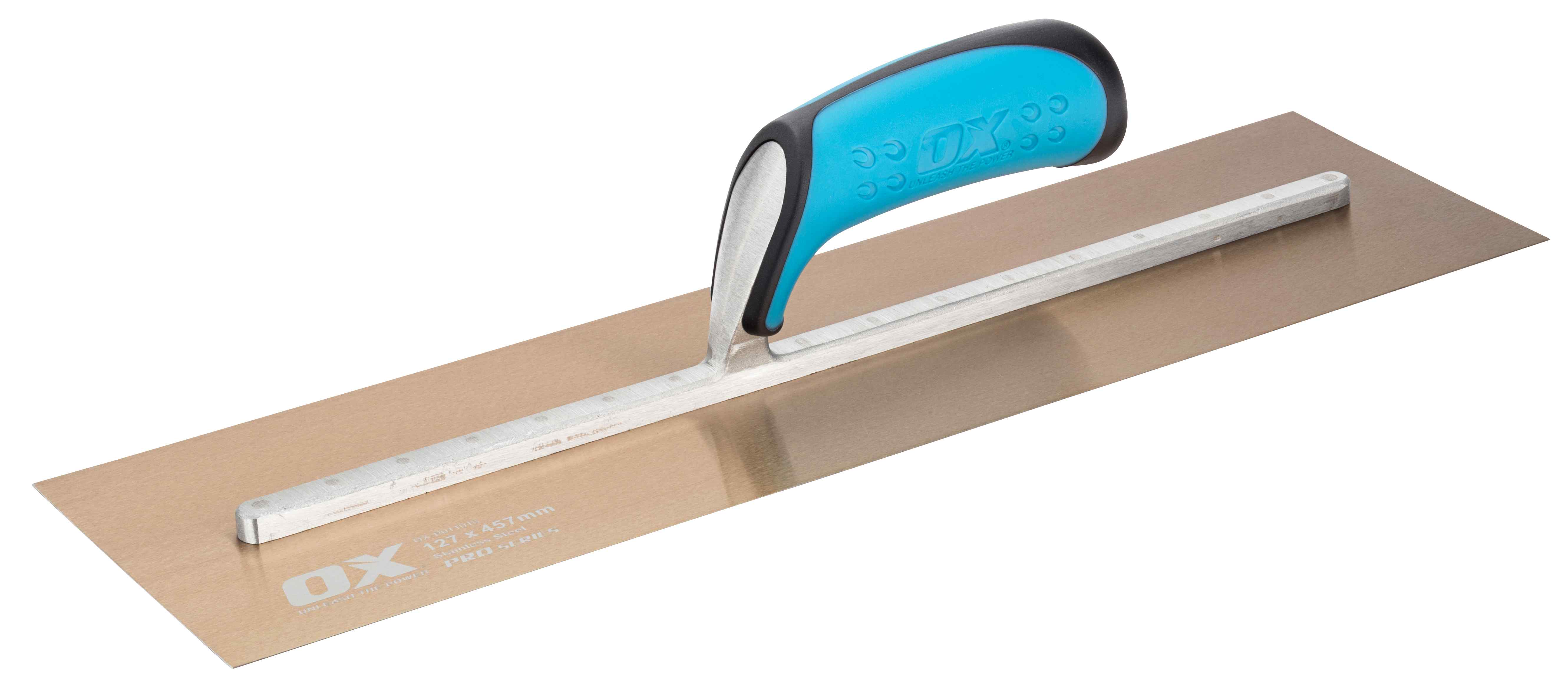 OX Pro Stainless Steel Plasterers Trowel - 127 X 457mm