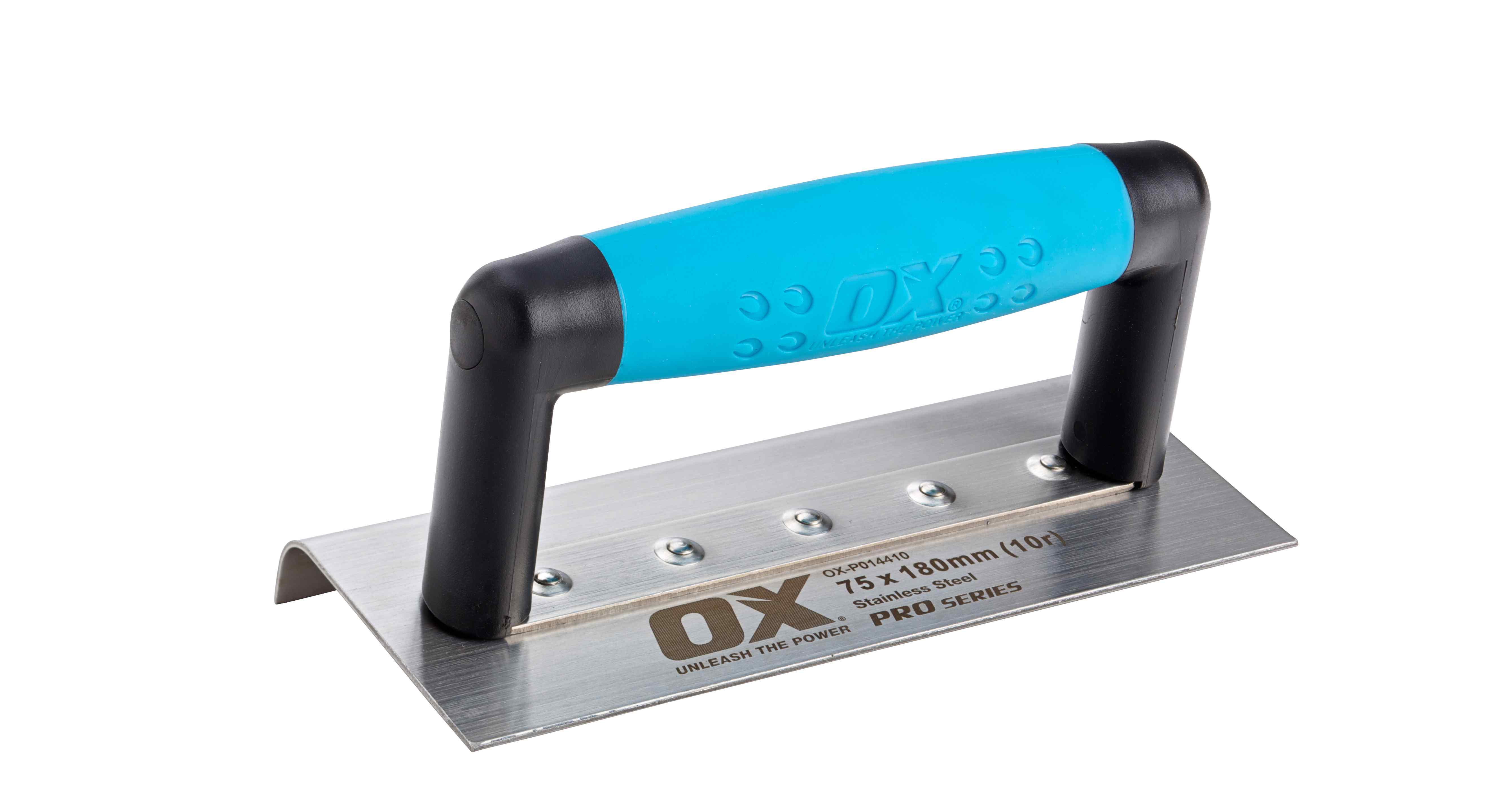 OX Pro Narrow Edger 75 x 180mm S/S - 10mm radius