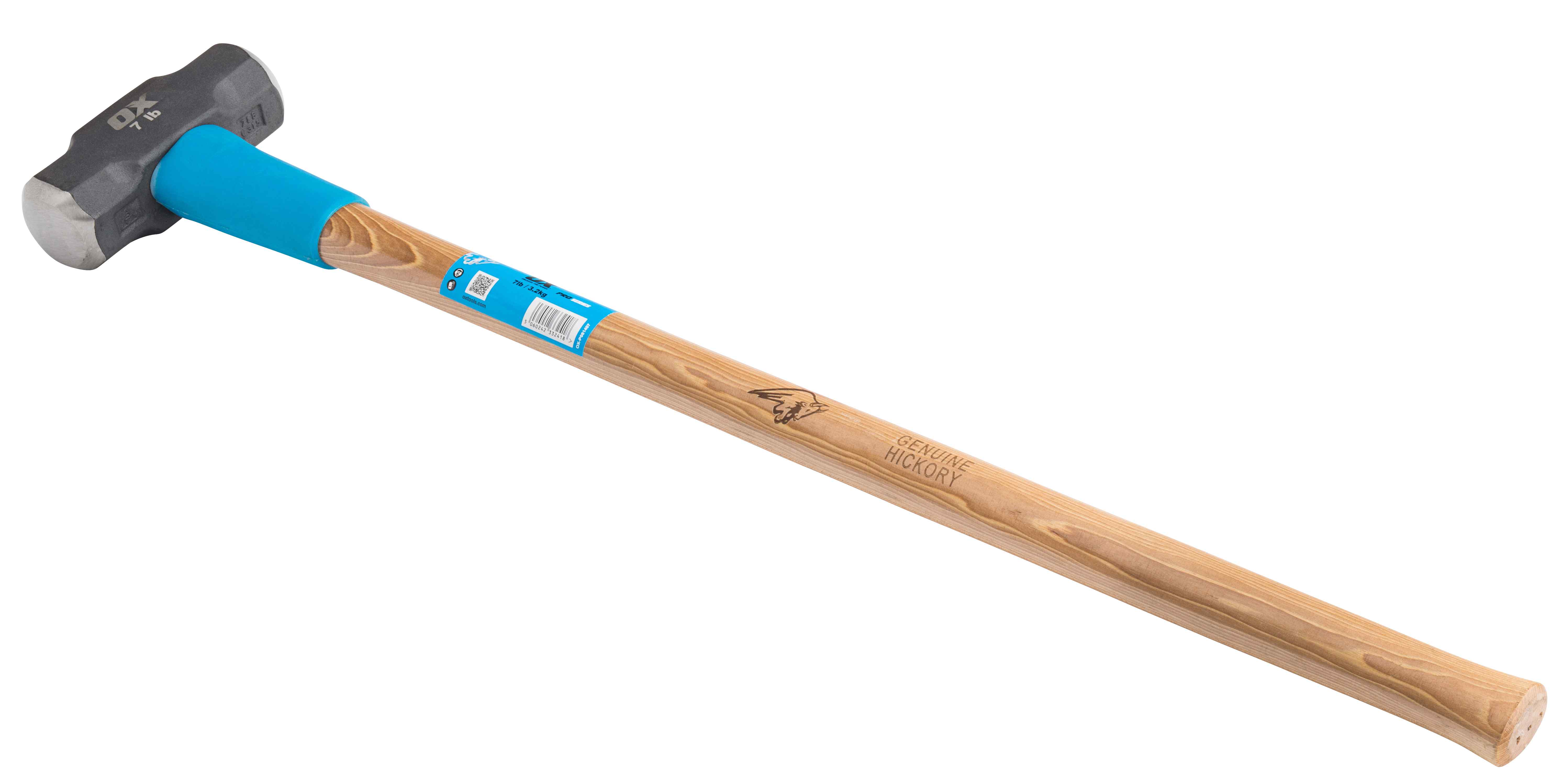 OX Pro Hickory Handle Sledge Hammer 7 lb