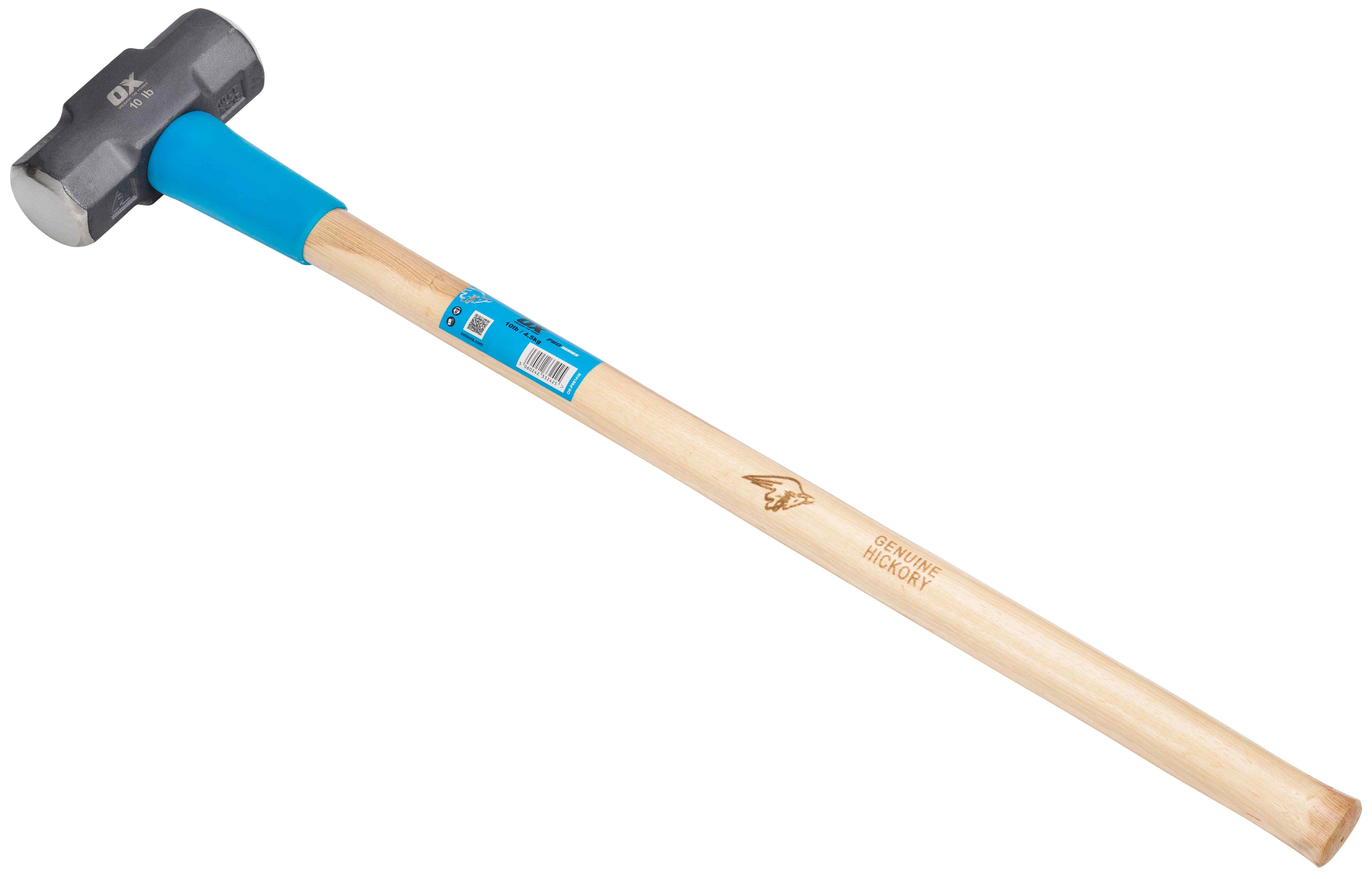 OX Pro Hickory Handle Sledge Hammer 10 lb