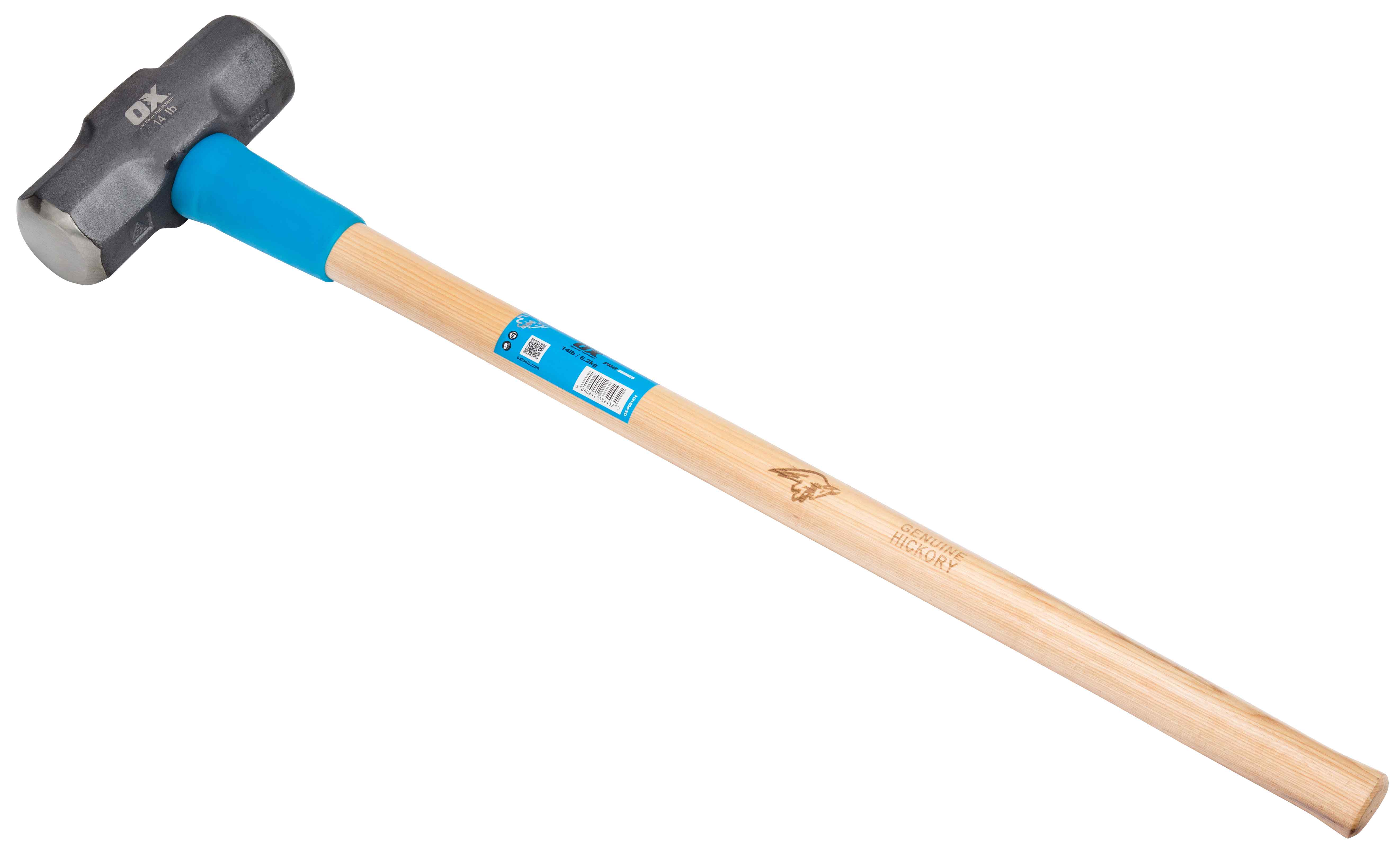 OX Pro Hickory Handle Sledge Hammer 14 lb