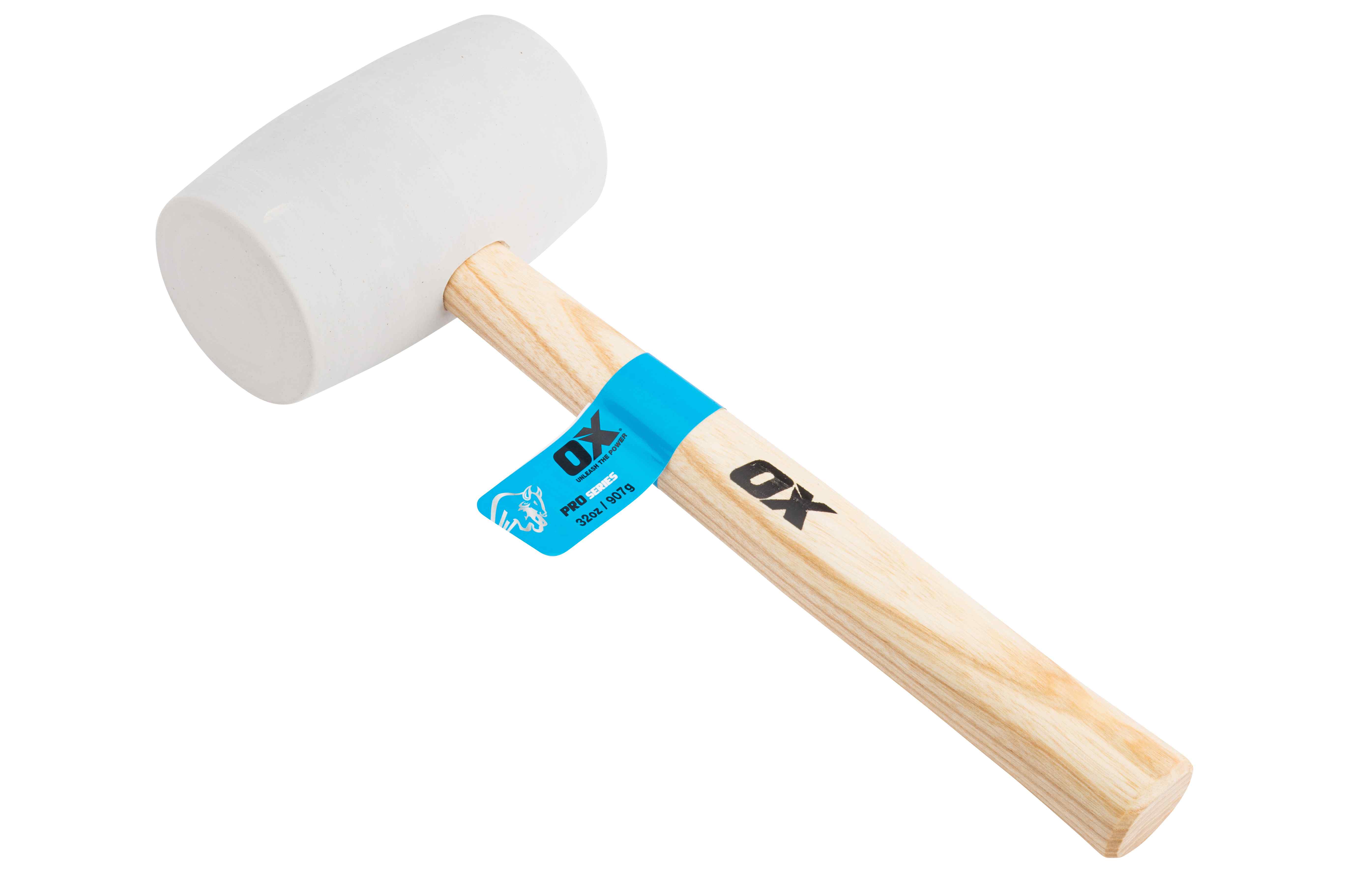 OX Pro White Rubber Mallet - 32 oz