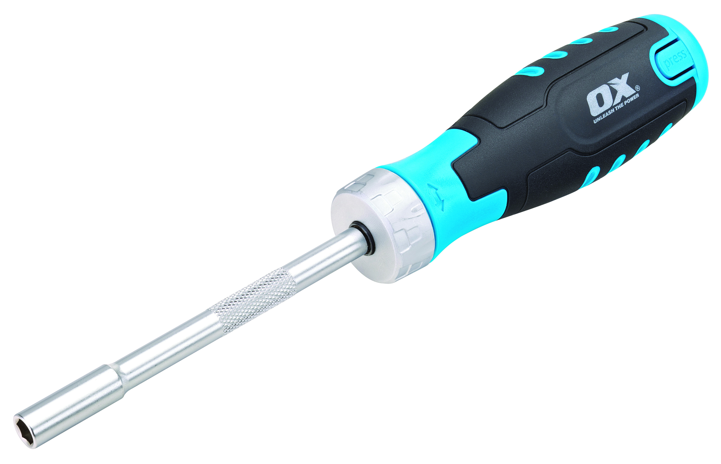 OX Pro Heavy Duty Multibit Ratchet Screwdriver