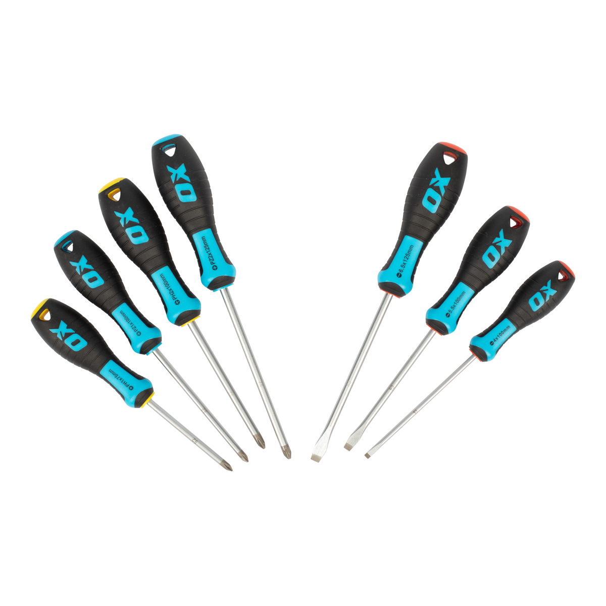 OX Pro 7 Piece Screwdriver Set - Card Display Box