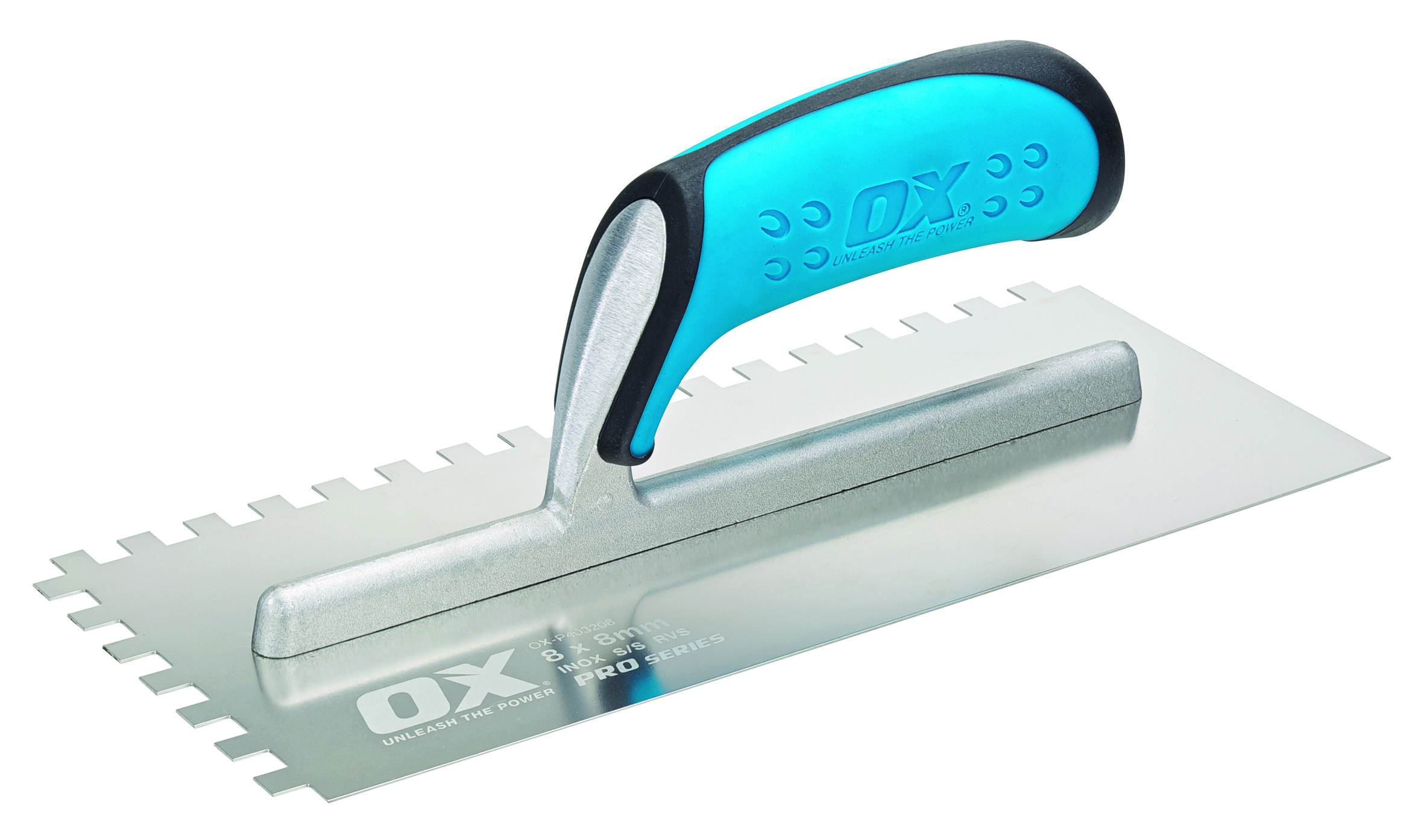 OX Pro 8mm Notch Trowel 