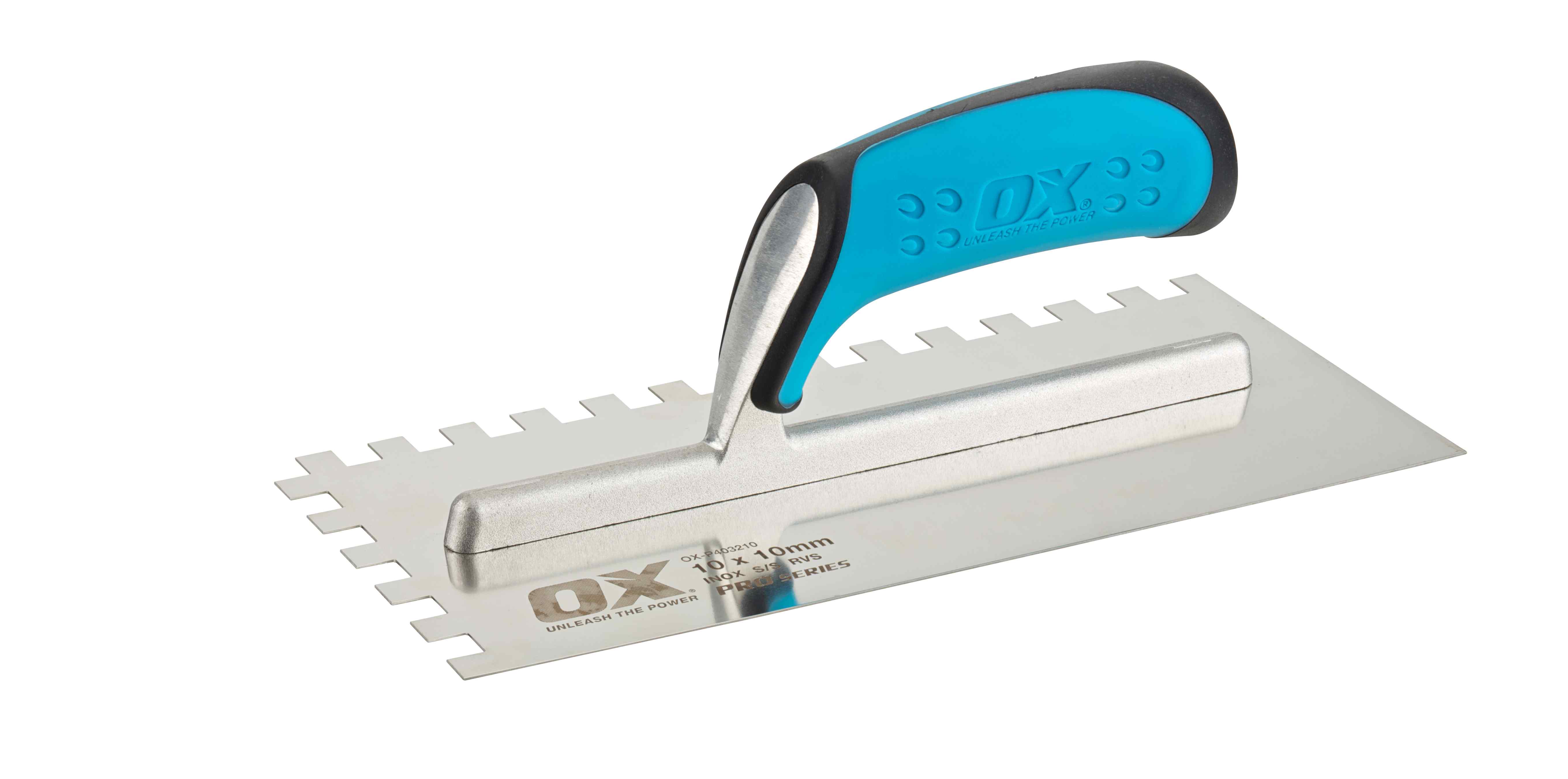 OX Pro 10mm Notch Trowel 
