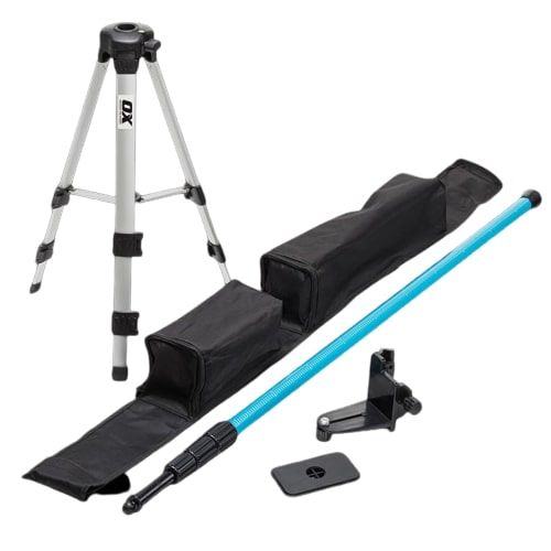 OX Pro 3.2m Extendable Tripod and Pole for Laser Levels