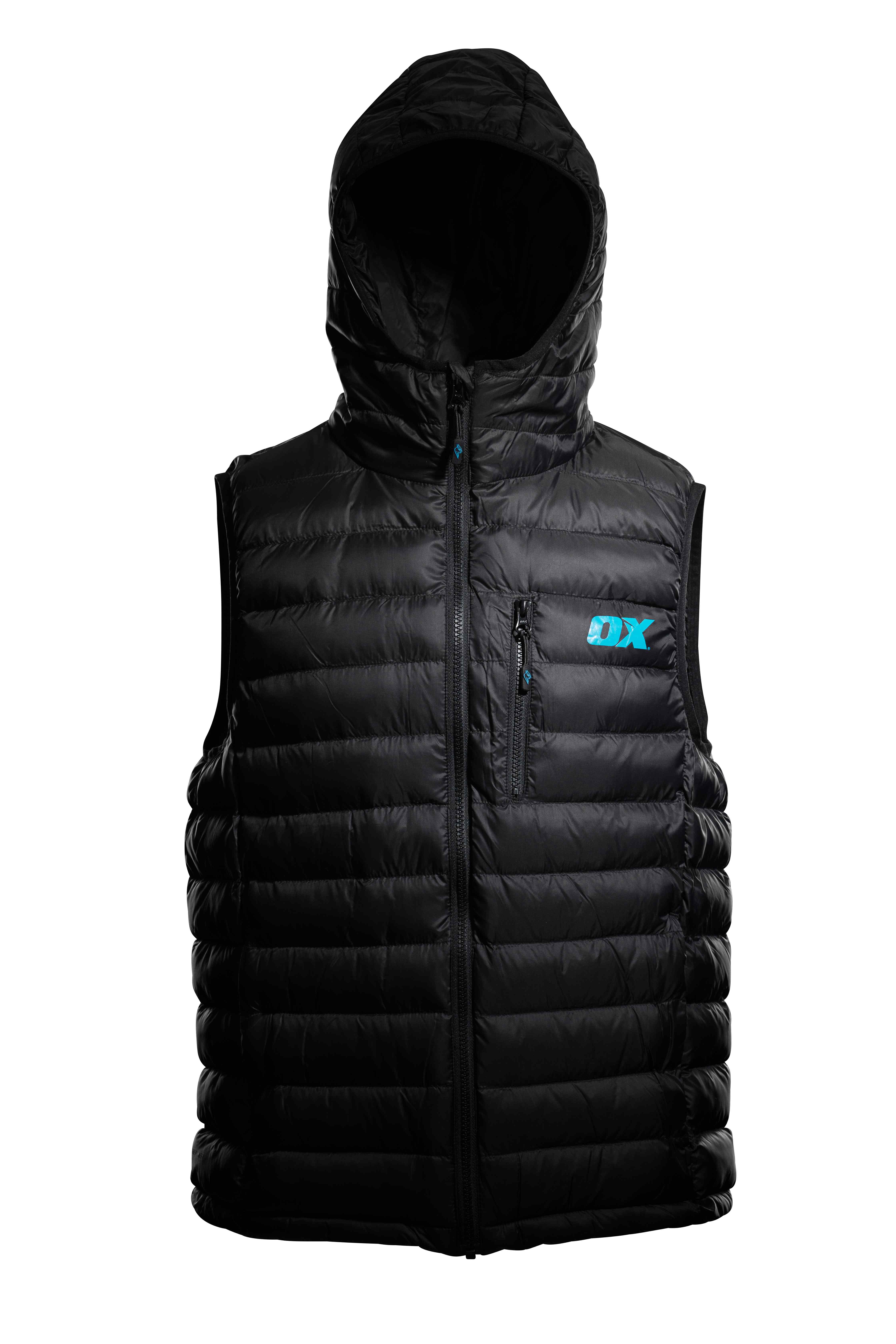 OX Ribbed Padded Gilet - M
